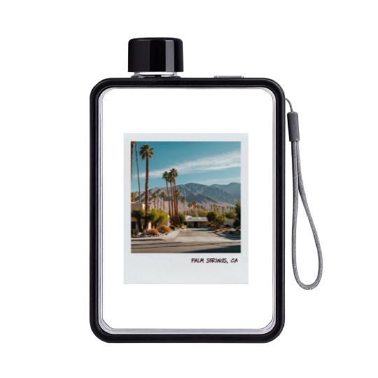 Mono Enterprises "Travels" Palm Springs #3 Flat Water Bottles