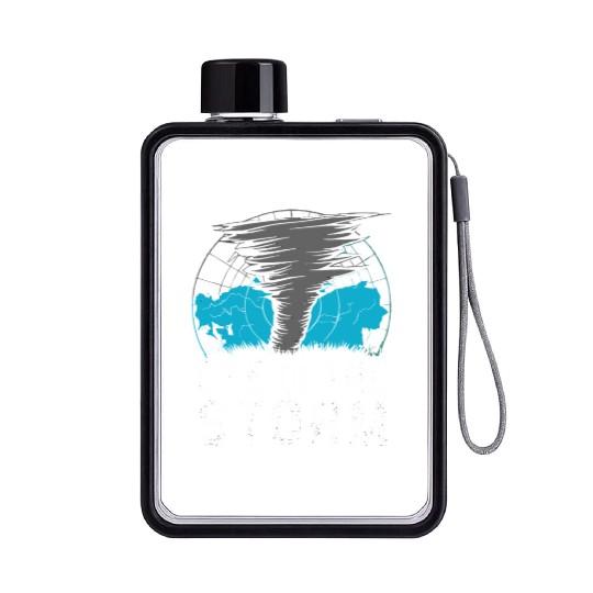 Tornado Chasing Adventures: Embrace Nature's Fury Flat Water Bottles