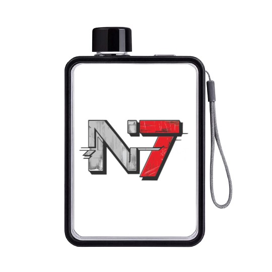 Mass Effect N7 Essential Flat Water Bottles