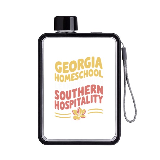 Georgia Homeschool Adventures Georgia Flat Water Bottles