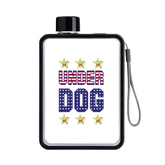 UnderDog Kamala Harris 2024 - President Election Flat Water Bottles