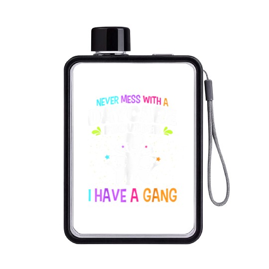 Daycare Teacher Flat Water Bottles
