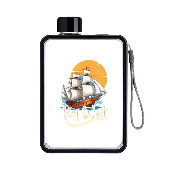 KEY-WEST FLORIDA Sunshine-State Florida Keys Flat Water Bottles