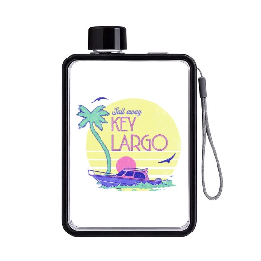 Sail Away Yacht Rock Key Largo Boating Flat Water Bottles