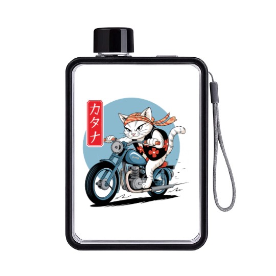 Catana Motorcycle Active Flat Water Bottles