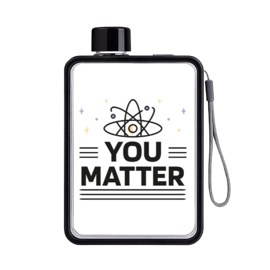 Physics, Biology, Science Math Teacher Chemistry Flat Water Bottles