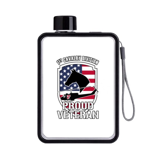 US ARMY VIETNAM VETERAN Flat Water Bottles