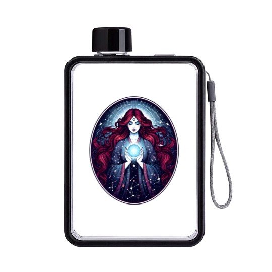 Celestial Oracle Flat Water Bottles