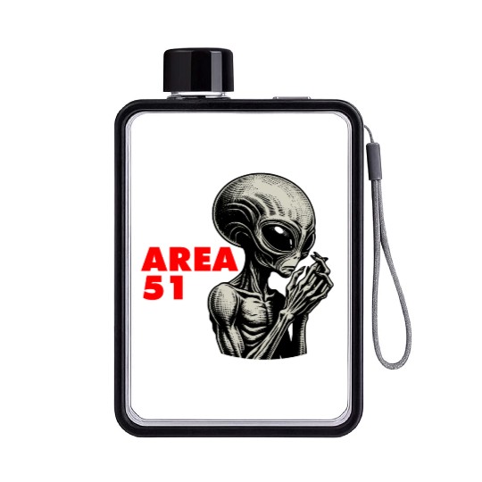 AREA 51 Flat Water Bottles