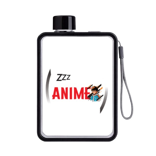 Eat Sleep Anime Repeat Ramen Kawaii Japanese Manga Flat Water Bottles