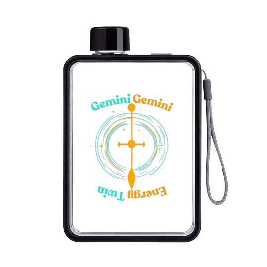 Gemini Twin Energy Flat Water Bottles