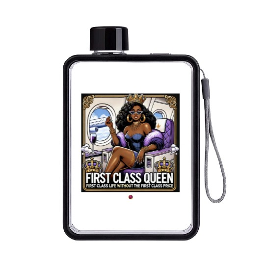 Dost I look like I fly Economy Flat Water Bottles