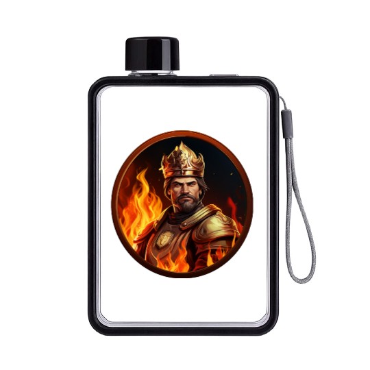 Kings Fire Brigade Flat Water Bottles