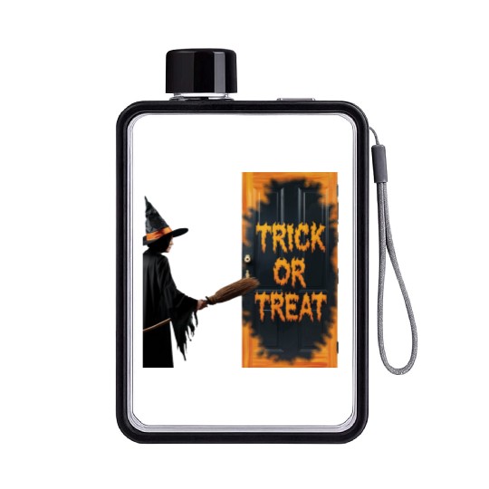 Witching Hour: Trick or Treat Flat Water Bottles