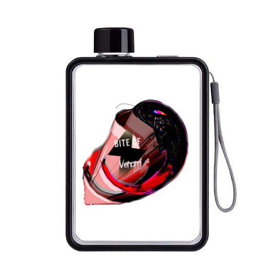 Bite of venom by Astronaut Flat Water Bottles