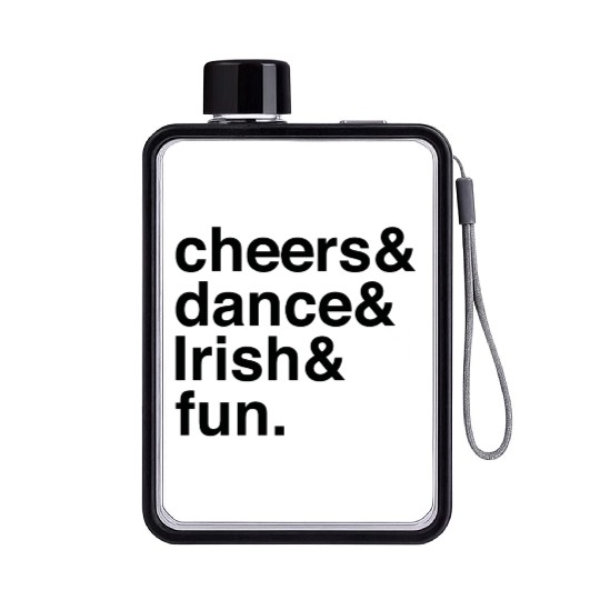 St. Patrick’s Day Irish Dance Celebration Flat Water Bottles