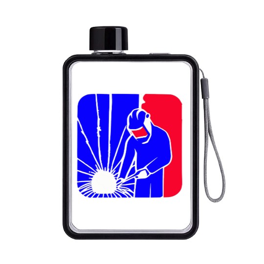 Major League Welder Sticker – Ideal Welding Gift Flat Water Bottles