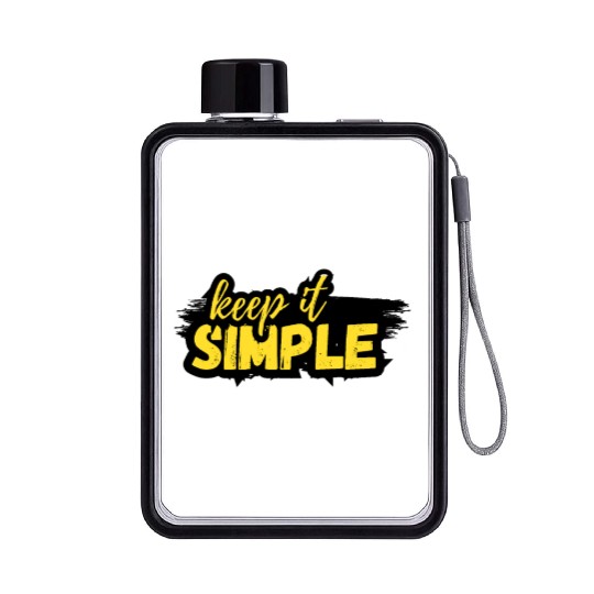Keep it Simple Flat Water Bottles