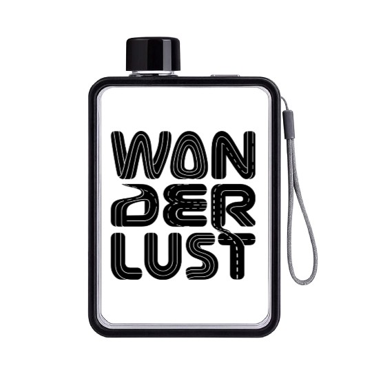 WANDERLUST Flat Water Bottles