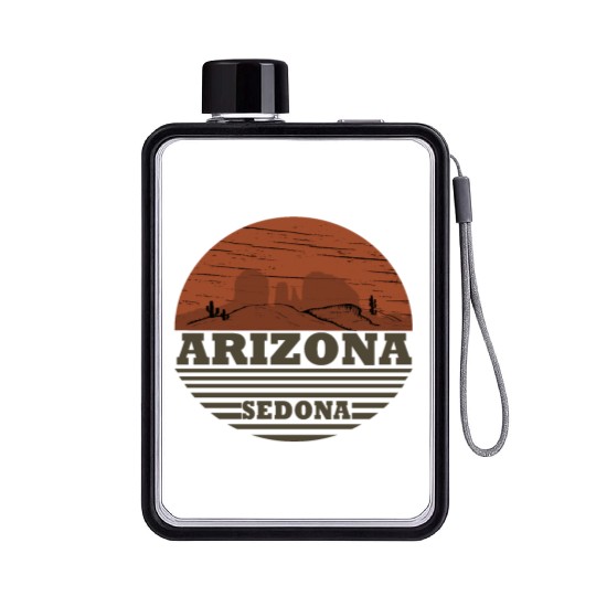 Arizonna Sedona Flat Water Bottles