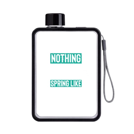Nothing Says Spring Like Sliders Fun Vibes Flat Water Bottles