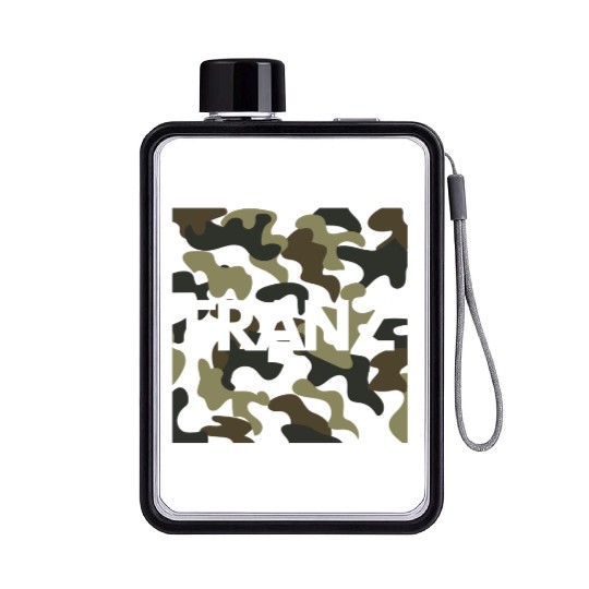 Franz Name Flat Water Bottles Men Good Quality Camouflage