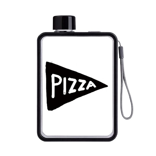 Pizza Flat Water Bottles