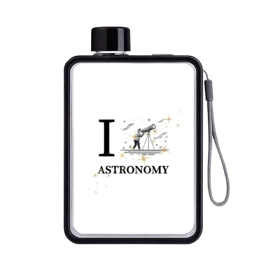 Amateur Astronomy: I Love Astronomy Flat Water Bottles