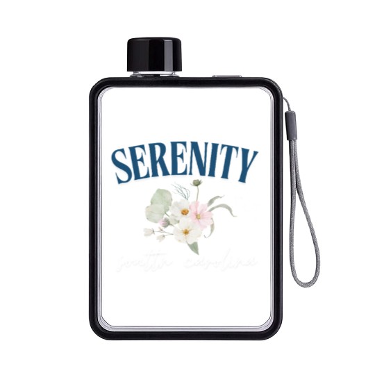 Serenity, SC Raglan Baseball Flat Water Bottles