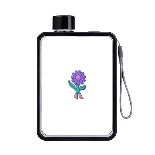 Grow Joyful Gardens Flat Water Bottles