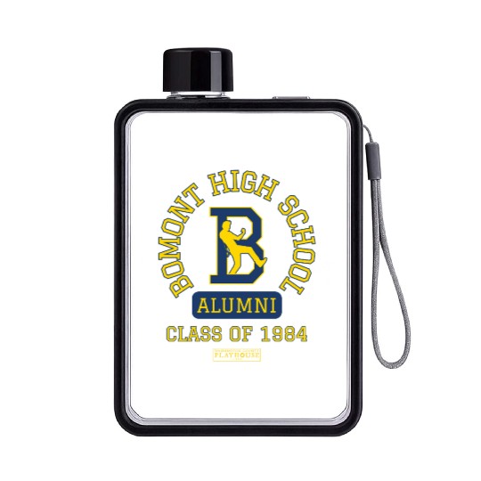 High School Alumni Flat Water Bottles