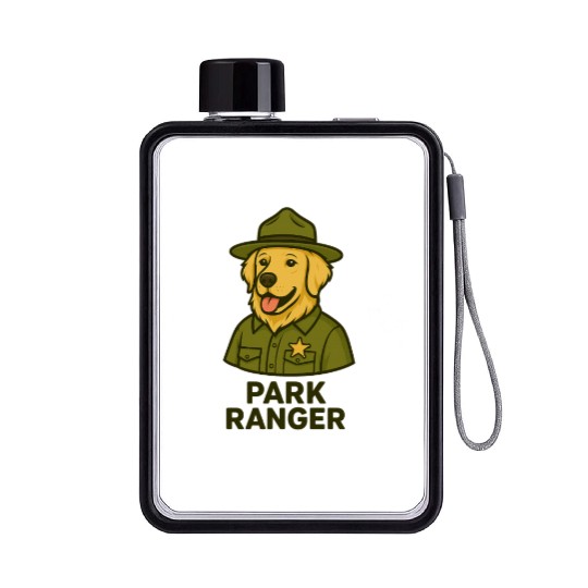 Park Ranger Flat Water Bottles