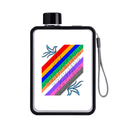 Fruit of the Spirit Flat Water Bottles