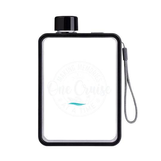 Family Cruise Shirp Summer Vacation Flat Water Bottles