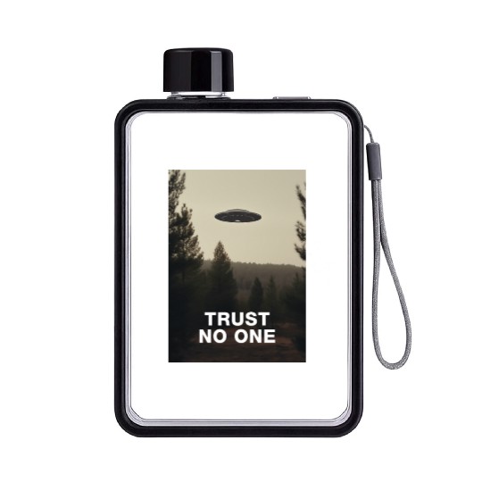 Trust No One/The X-Files poster, S01E24 1994 Flat Water Bottles