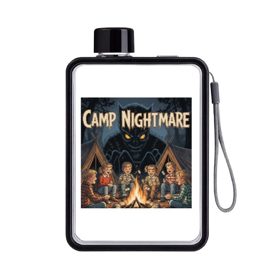 Horror Steven Rhodes, Camp Nightmare Flat Water Bottles