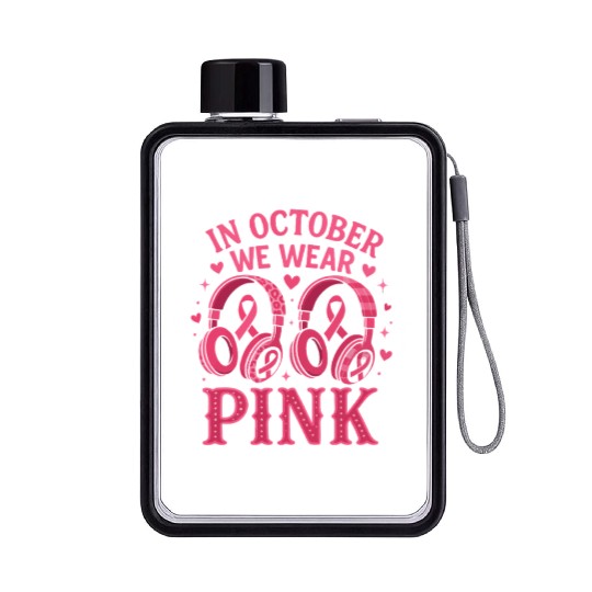911 Dispatcher Awareness Flat Water Bottles