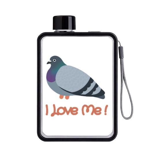 I LOVE ME - Pigeon Flat Water Bottles