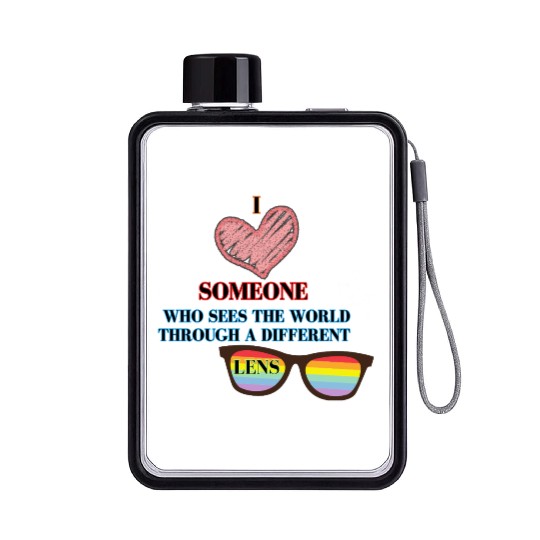 Neurodiversity, Autism Acceptance appearal/gift Flat Water Bottles