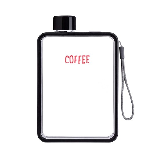 Coffee Afterlife Flat Water Bottles