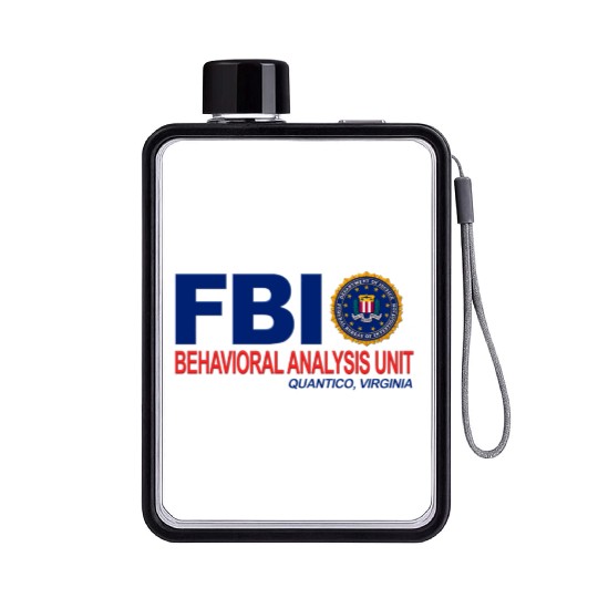 Criminal Minds BAU FBI Flat Water Bottles