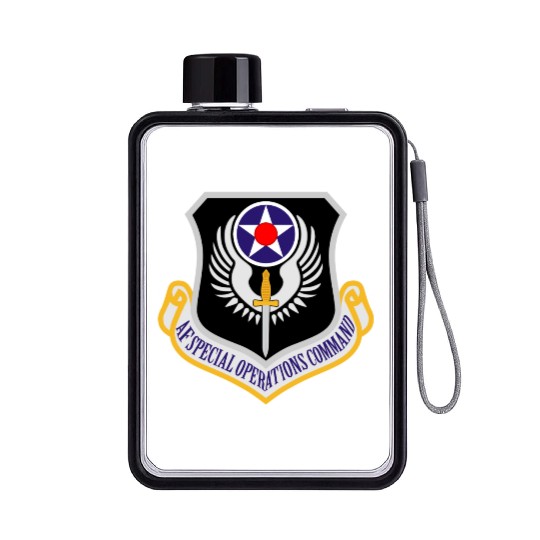 Air Force Special Operations Command Flat Water Bottles