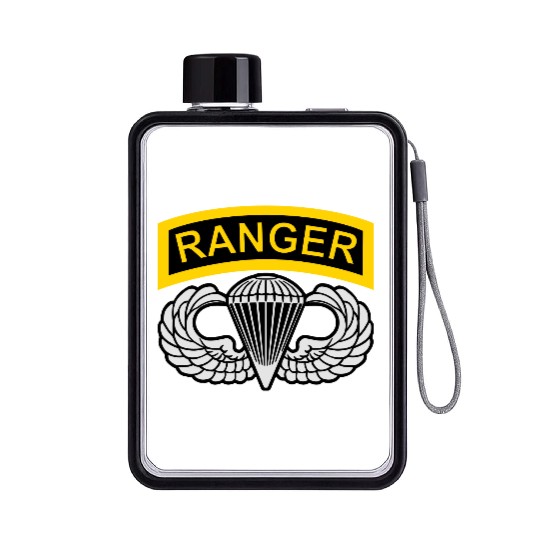 Airborne Ranger Flat Water Bottles
