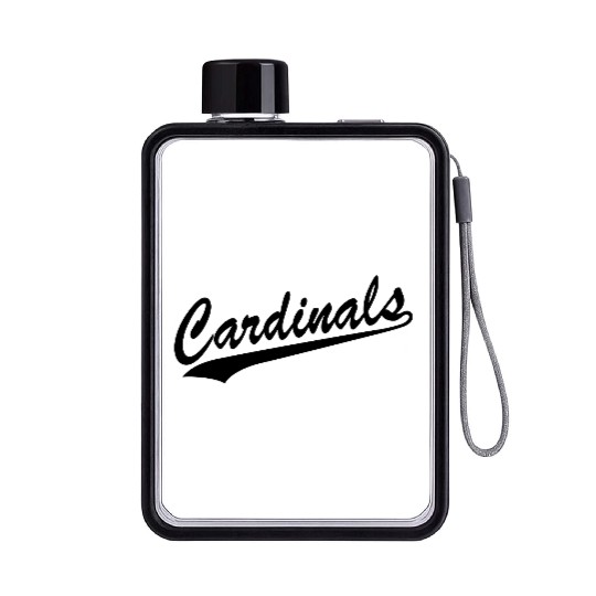 Cardinals Flat Water Bottles