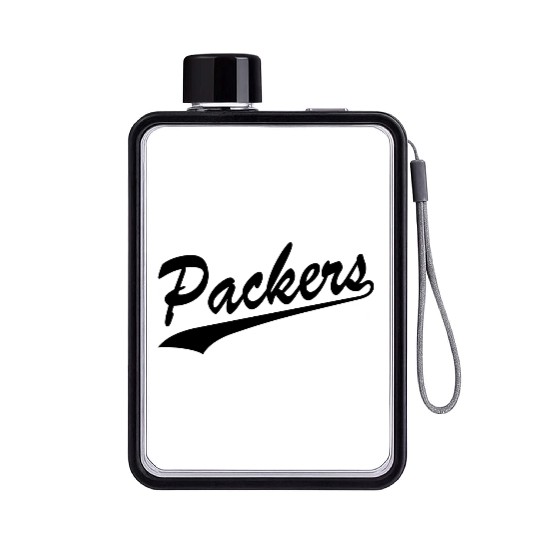 Packers Flat Water Bottles