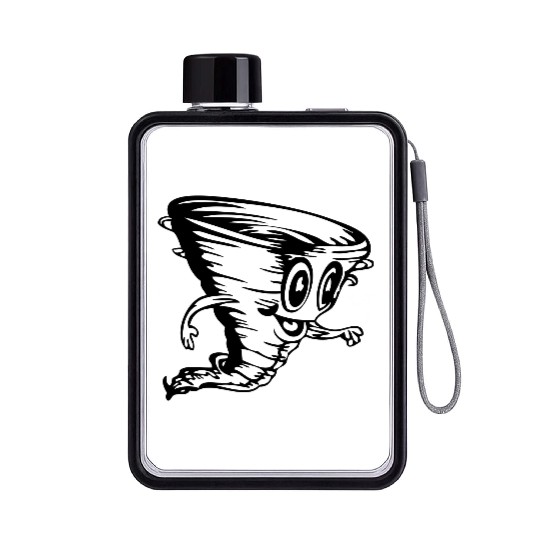 tornado Flat Water Bottles