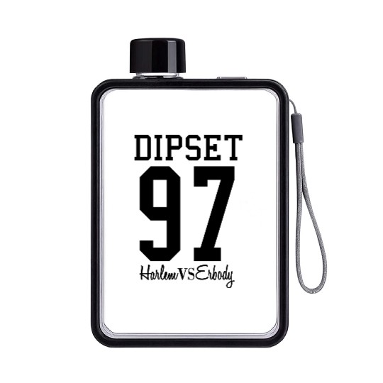 DIPSET Flat Water Bottles