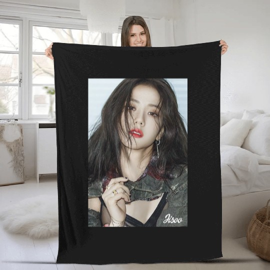 Blackpink Jisoo Fleece Blankets