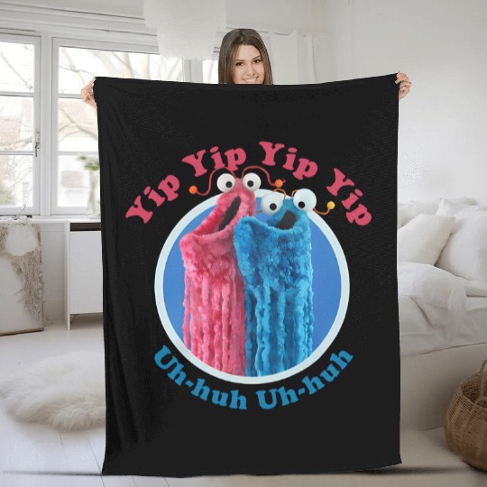 Yip Yip Martians Fleece Blankets, The Yip-Yips Sesame Street Muppets