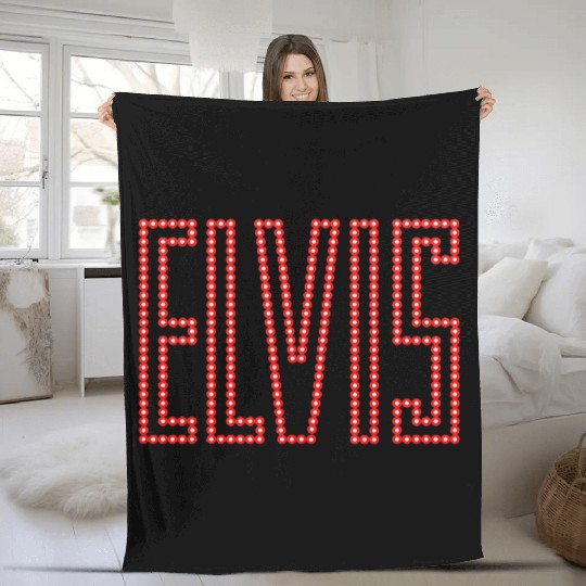 Elvis Presley 1968 Comeback Special Elvis Presley Fleece Blankets